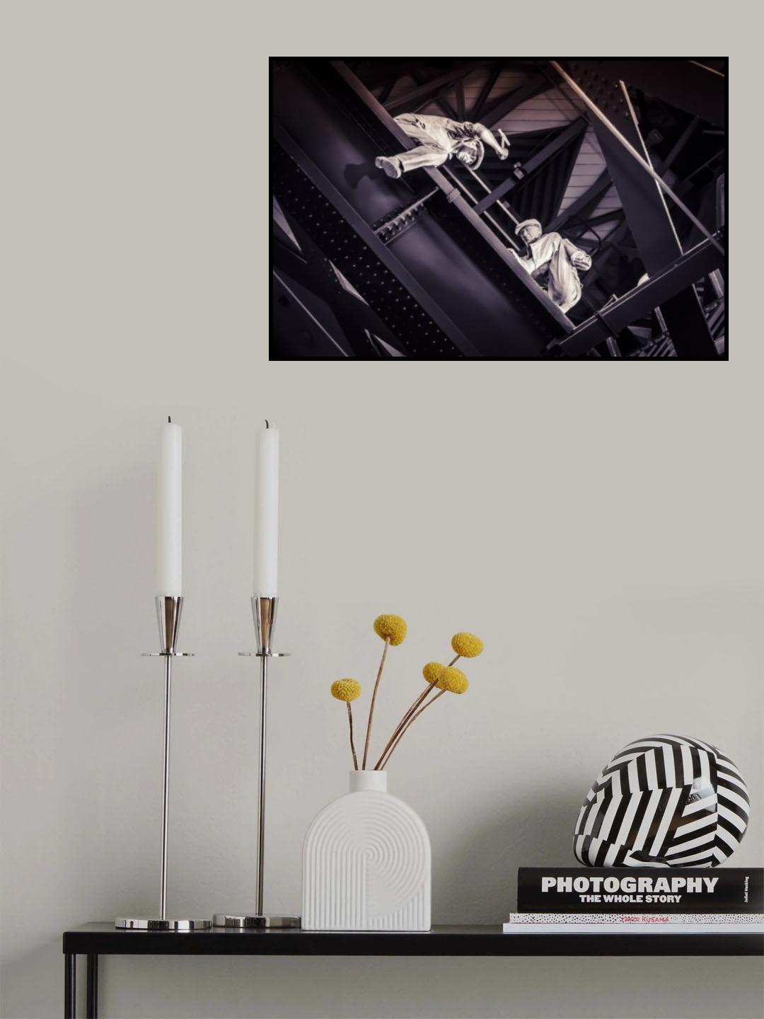 Working Poster och Canvastavla