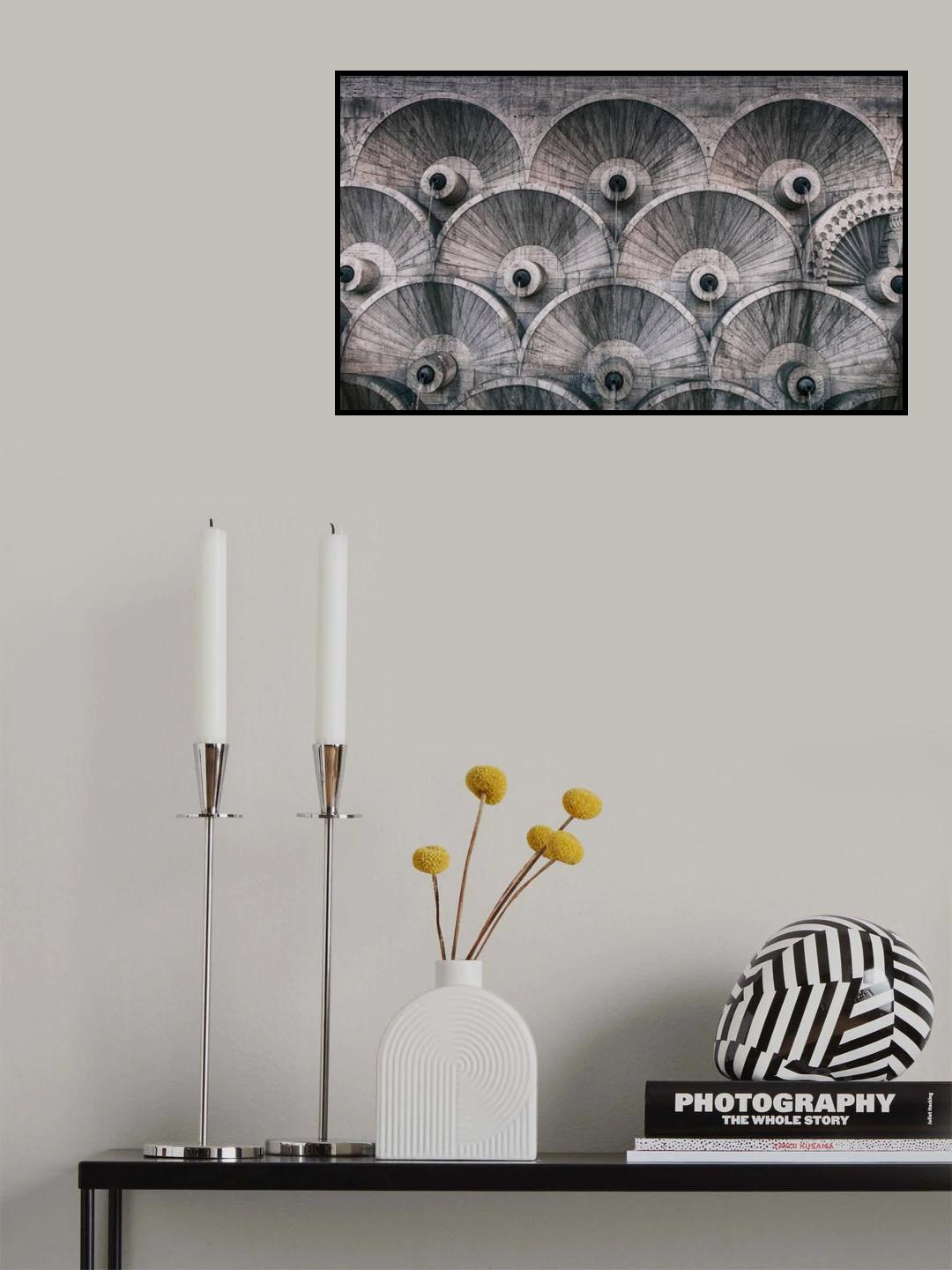 the fountain Poster och Canvastavla