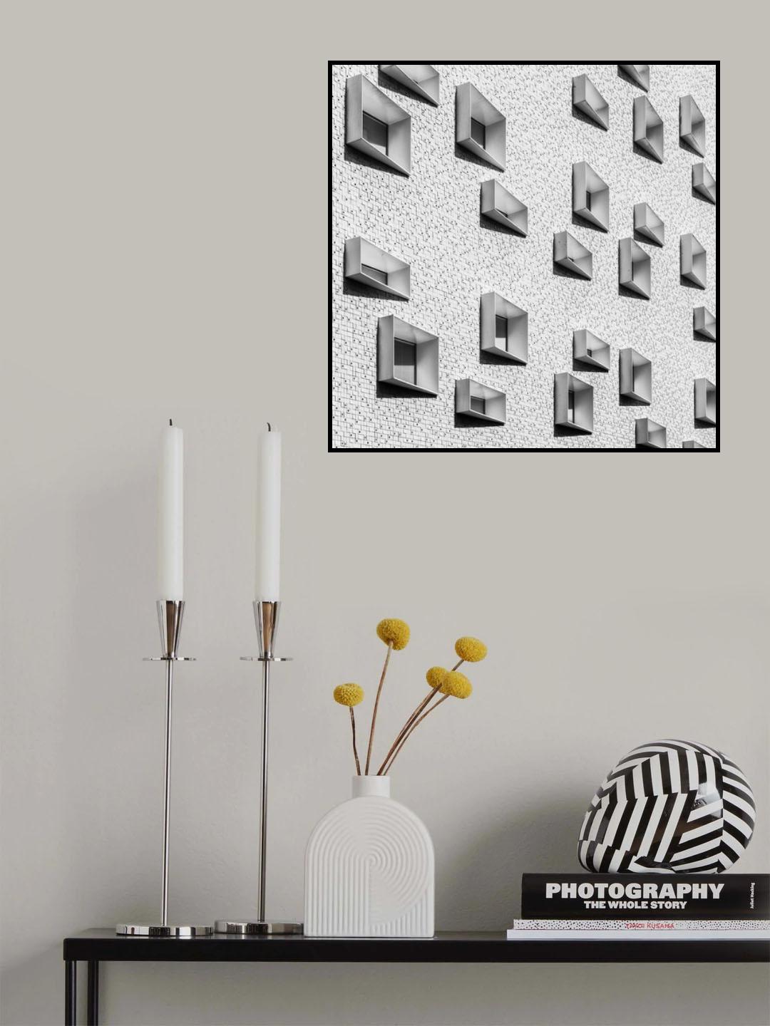 A flight of windows Poster och Canvastavla
