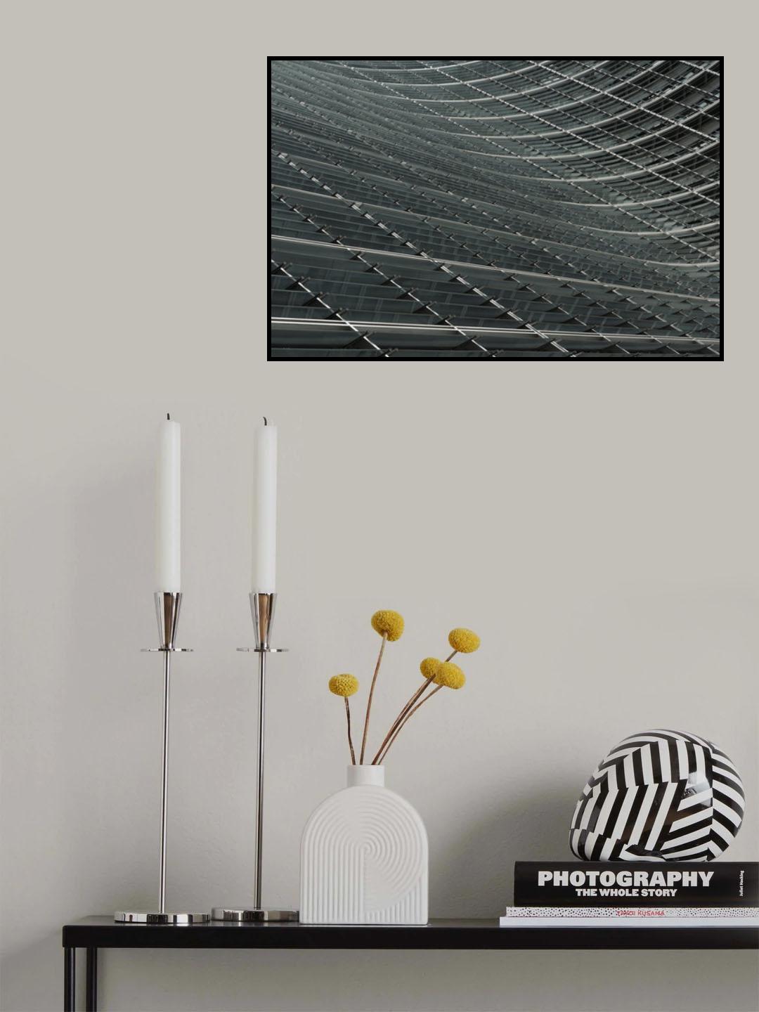 Wavy lines Poster och Canvastavla