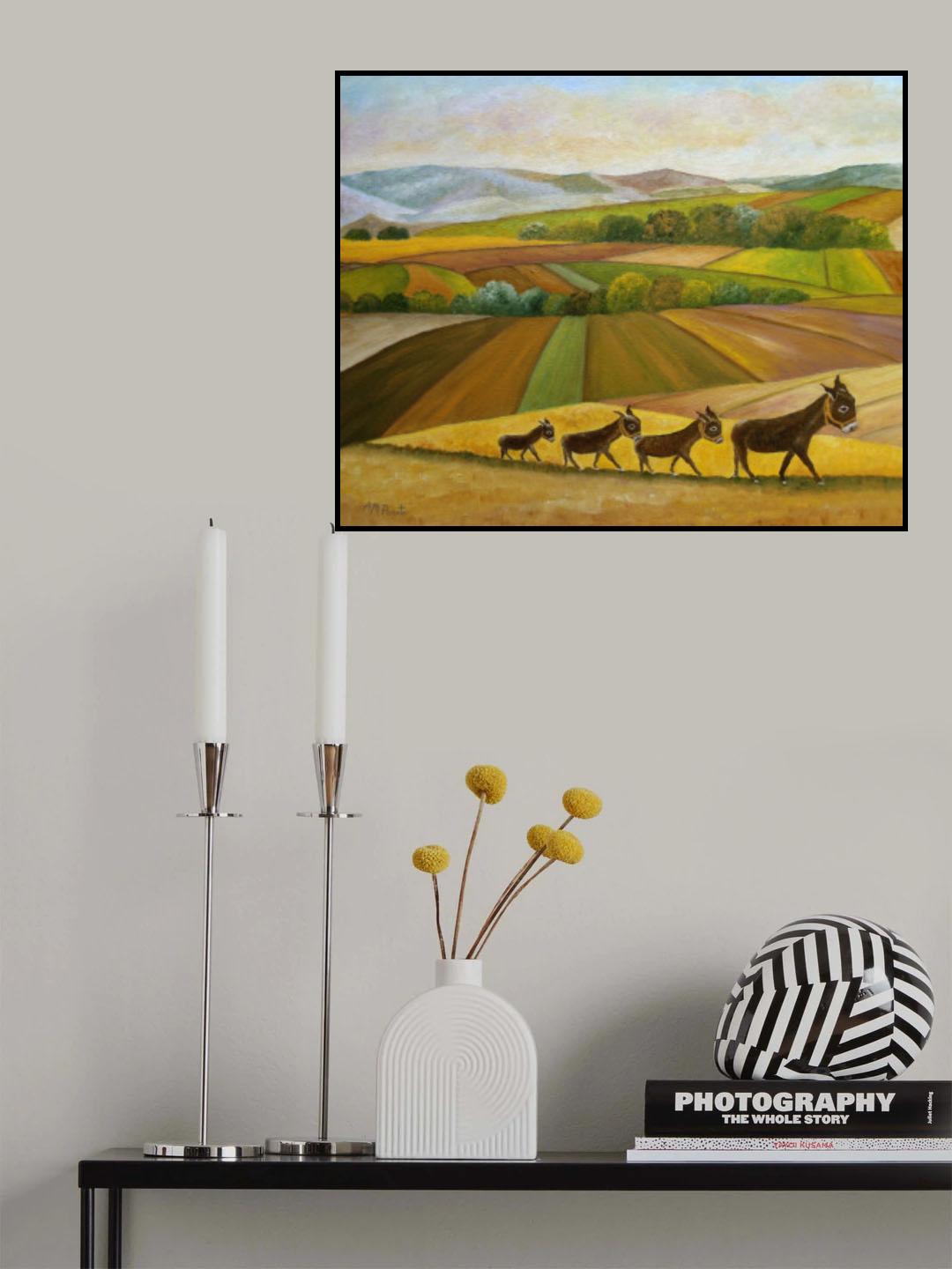 Sunday Promenade Poster och Canvastavla