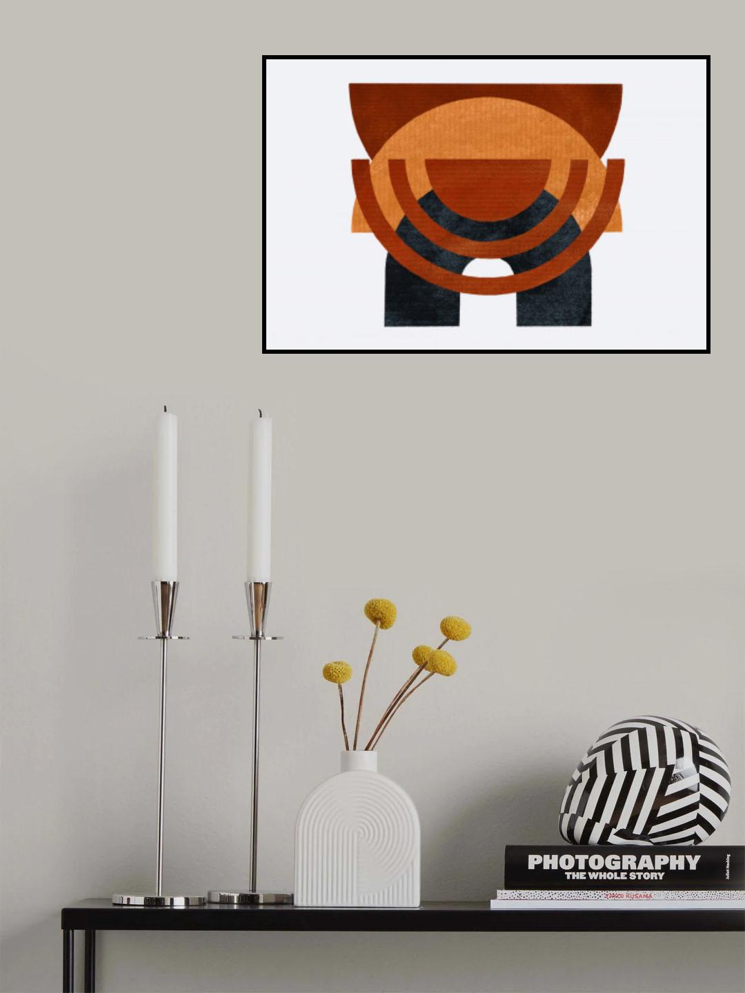 Geometric Shapes Poster och Canvastavla