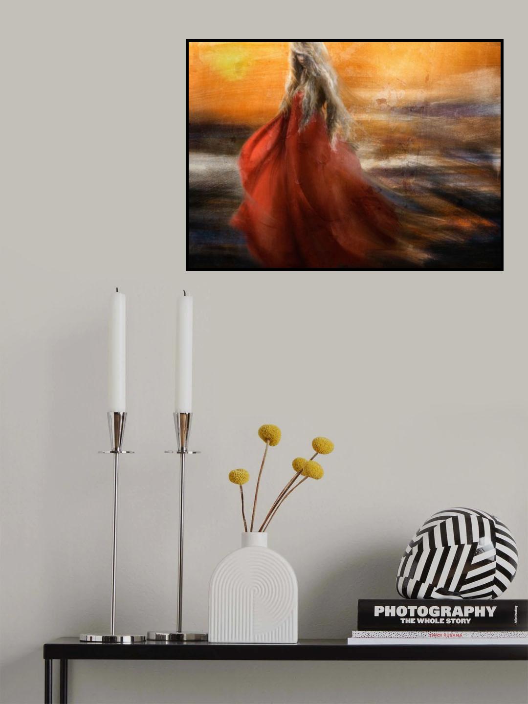 If you were the sun, I would just fade into you... Poster och Canvastavla