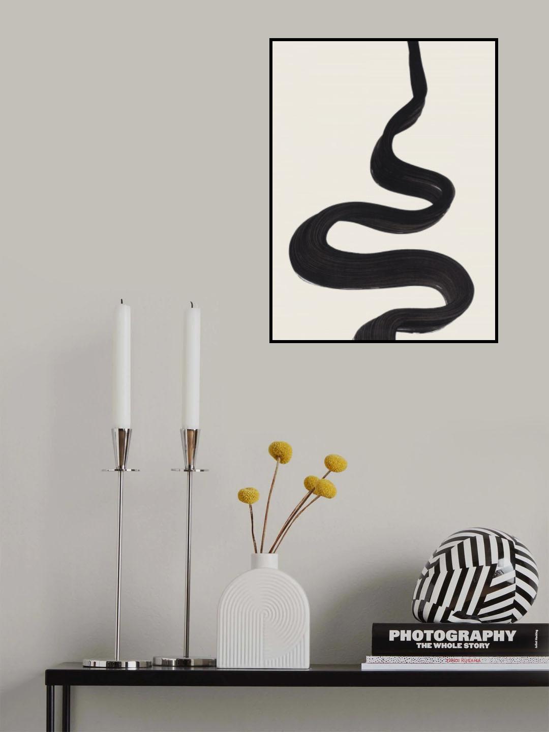 Ink Genie Poster och Canvastavla