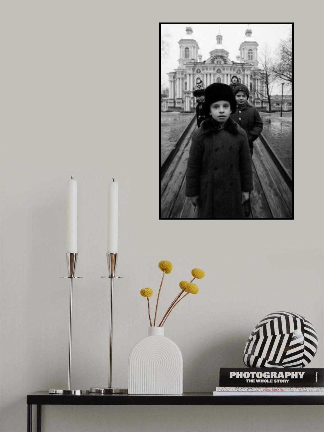 Little russian prince (from the series "St.Petersburg") Poster och Canvastavla