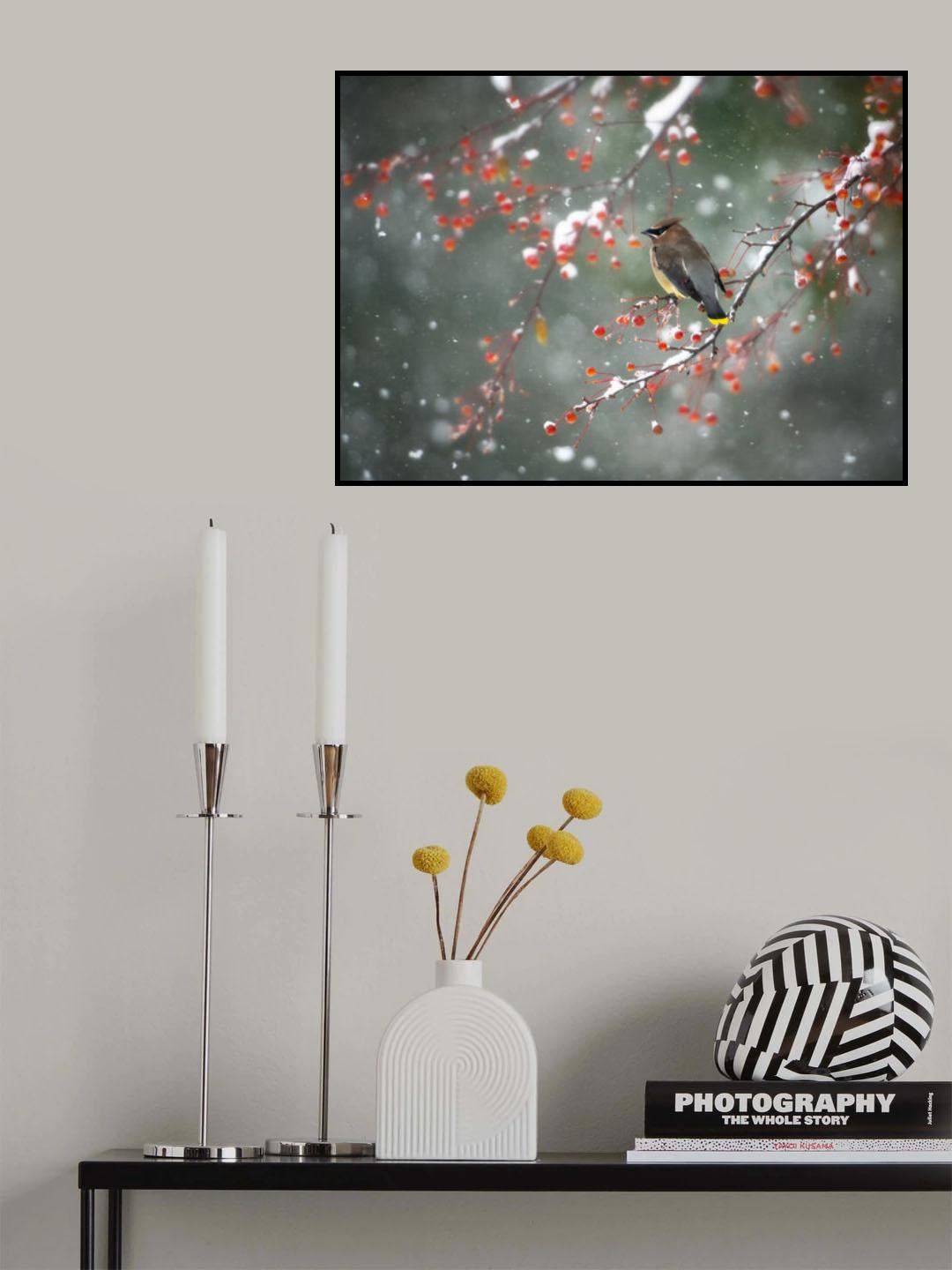 First Snow Poster och Canvastavla