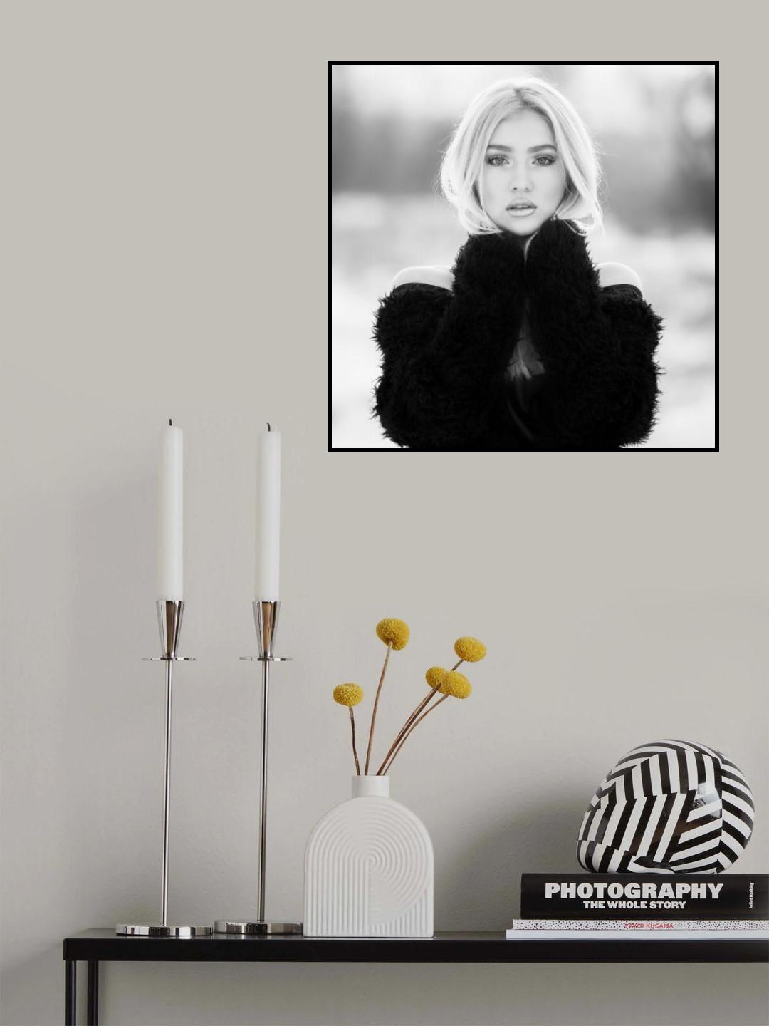 L. Poster och Canvastavla