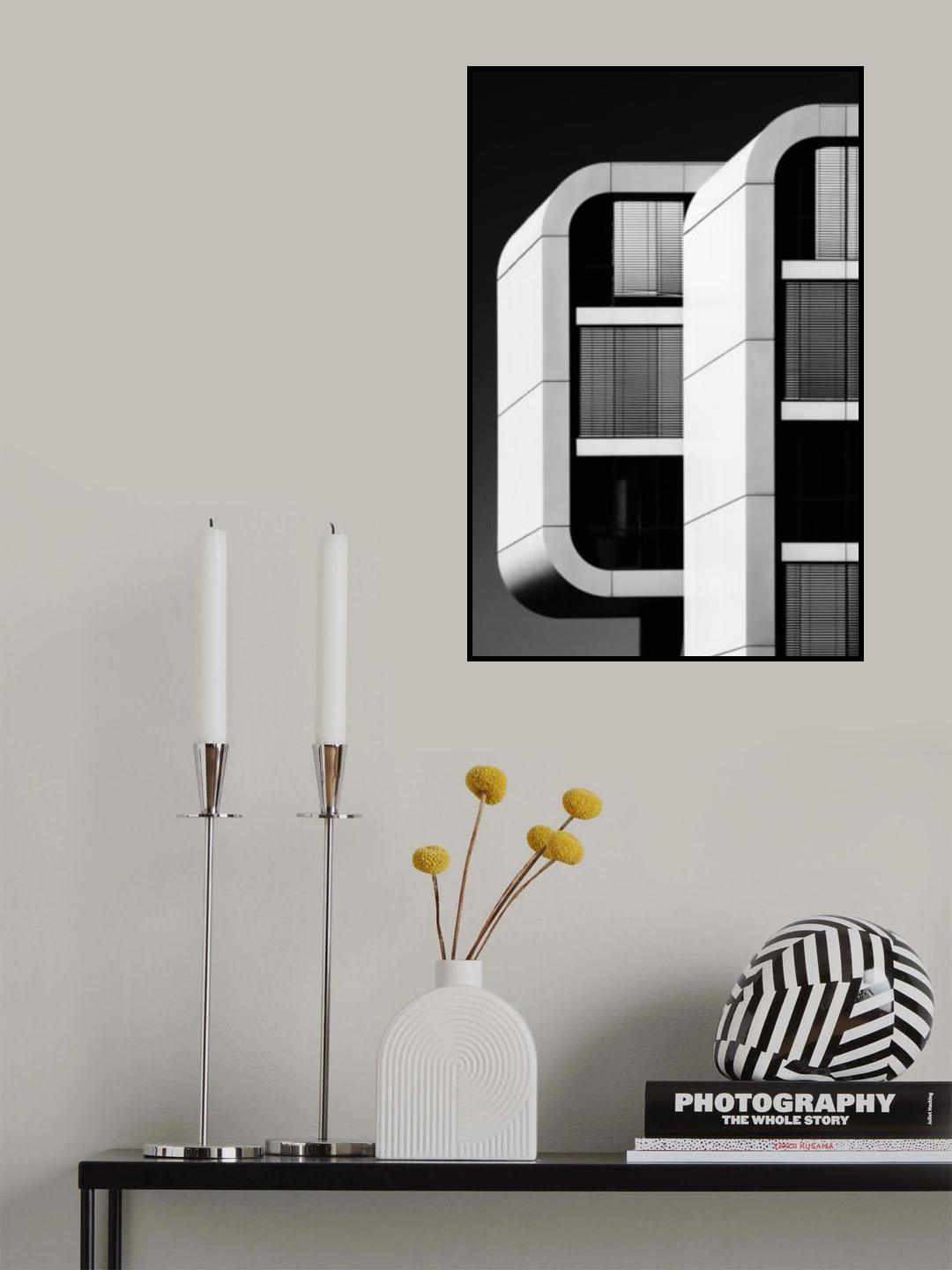 Office Buildings Poster och Canvastavla