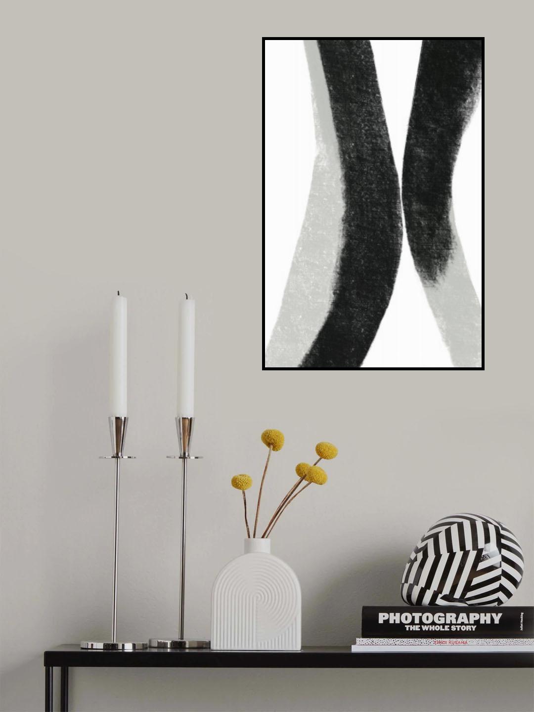 Abstractions No 8 Poster och Canvastavla