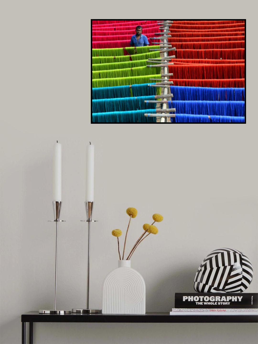 Thread drying3 Poster och Canvastavla