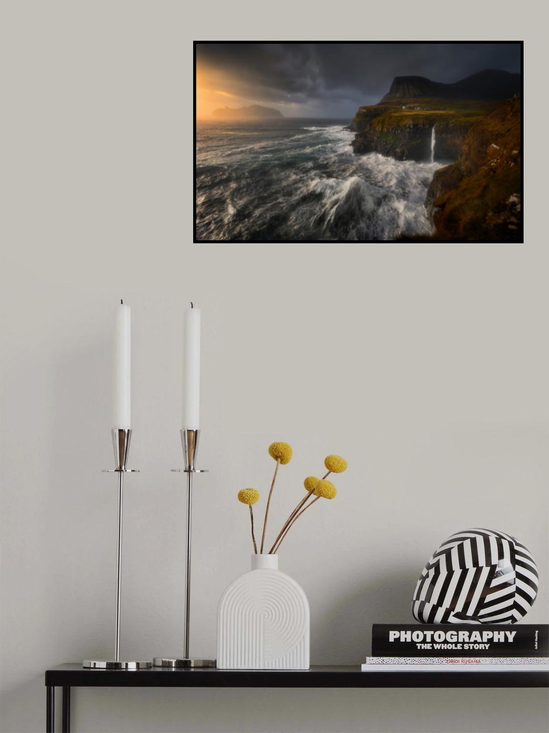 The Wave Poster och Canvastavla