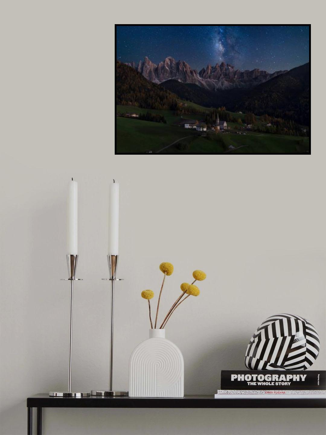 Val de Funes under Milkyway Poster och Canvastavla