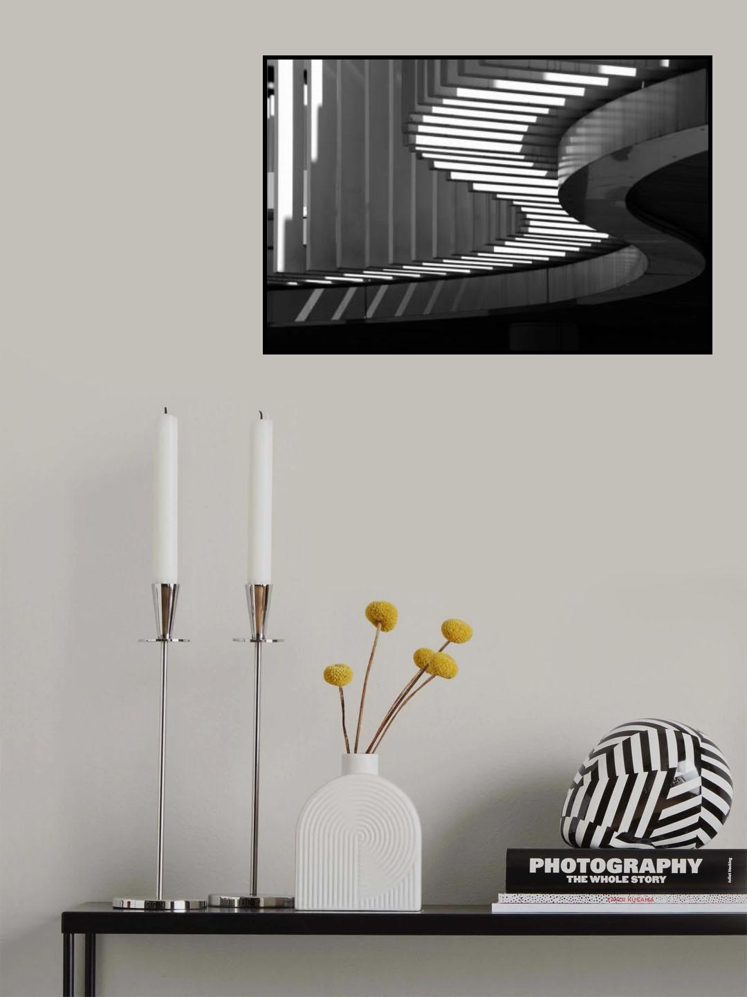 Bars, Lights & Shadows Poster och Canvastavla