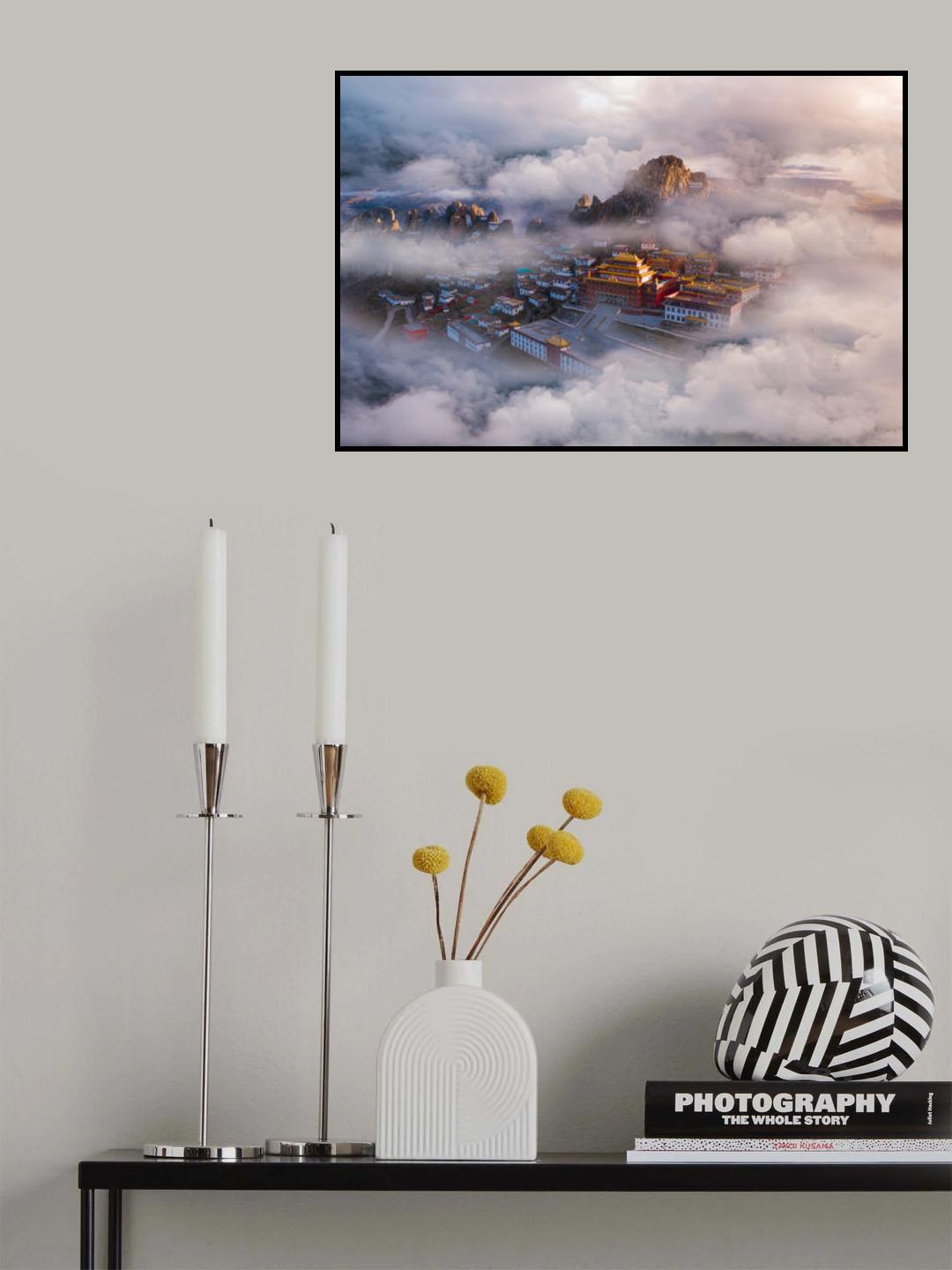 The hall of Ling Xiao Poster och Canvastavla