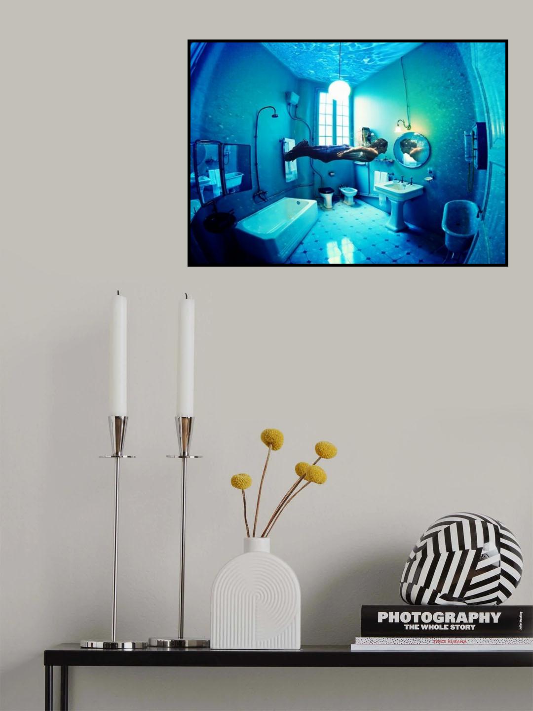 Floating in the mirror world Poster och Canvastavla