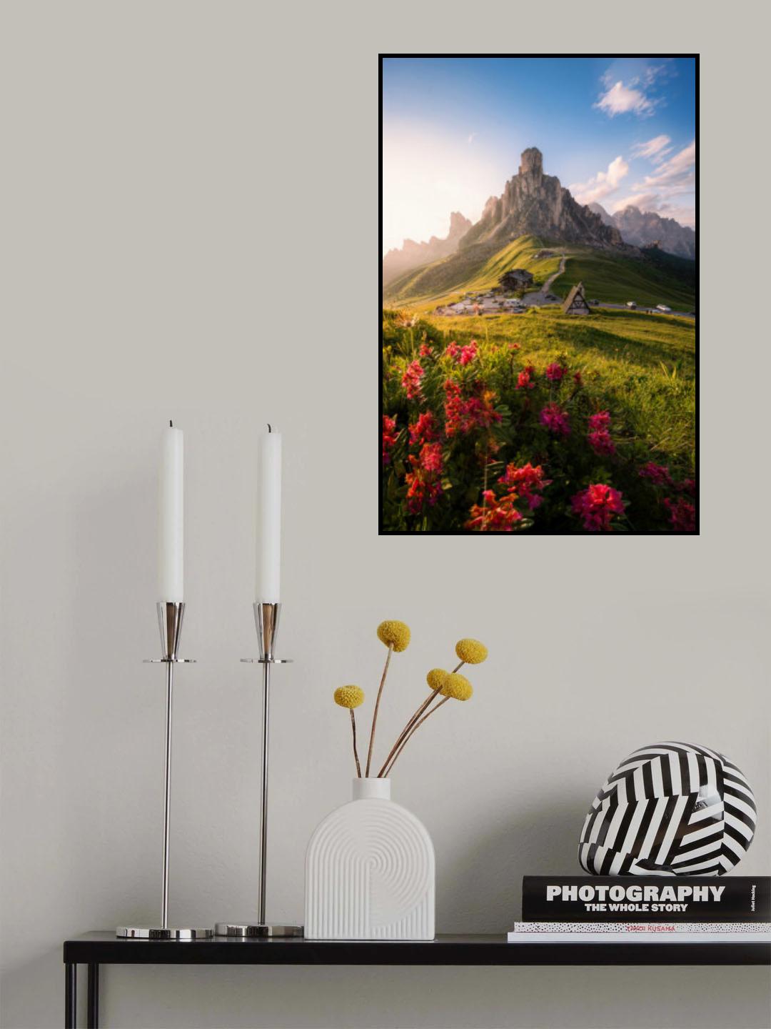 Passo giau summer Poster och Canvastavla