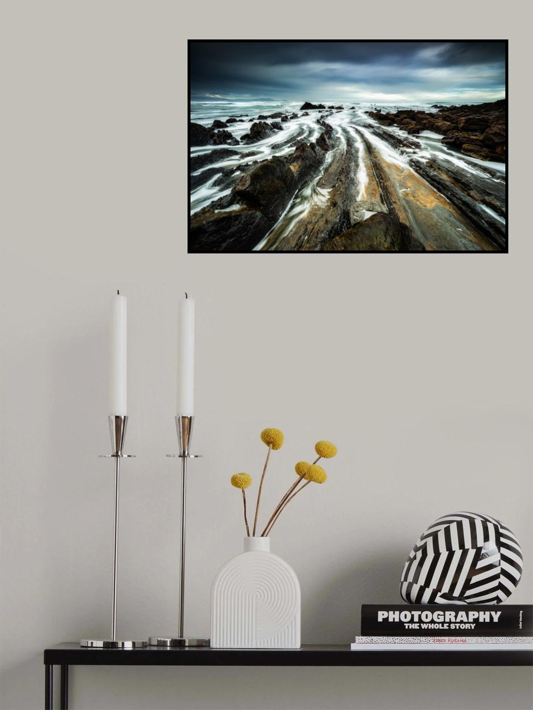 Dragon skin beach Poster och Canvastavla