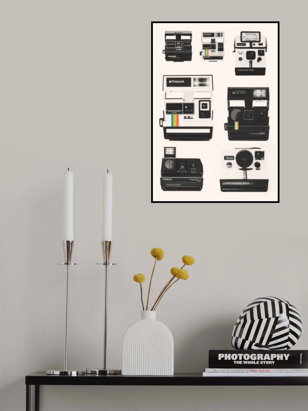 Instant Camera Collection Poster och Canvastavla