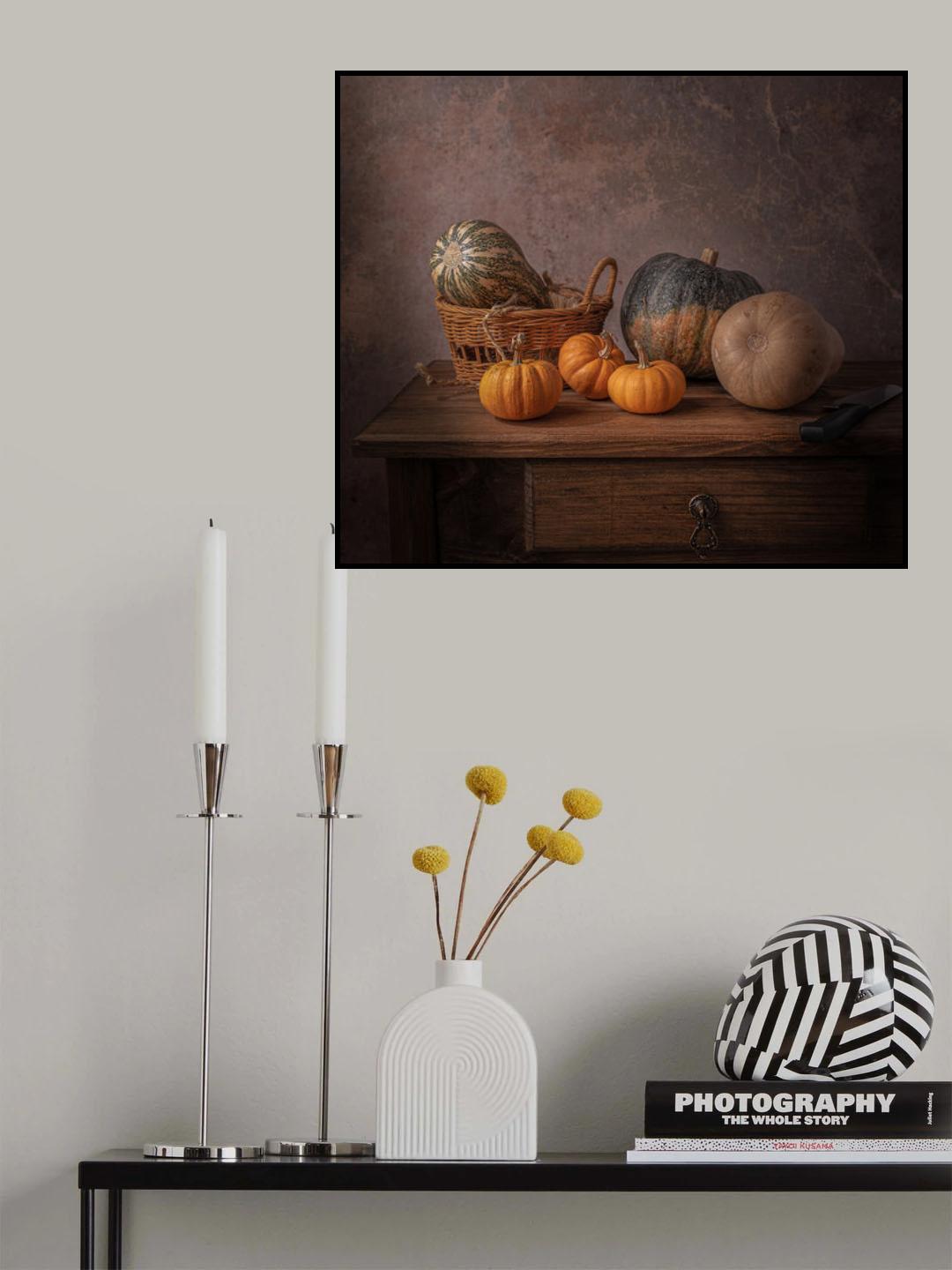 Pumpkin season Poster och Canvastavla