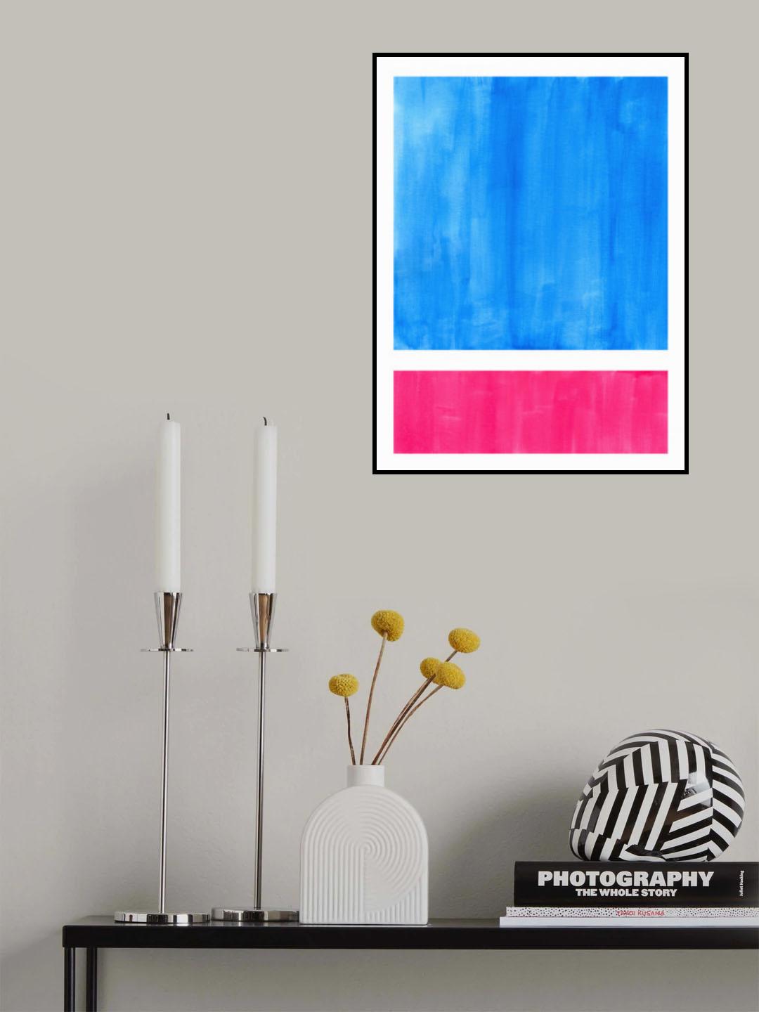 Colourfield 14 Poster och Canvastavla