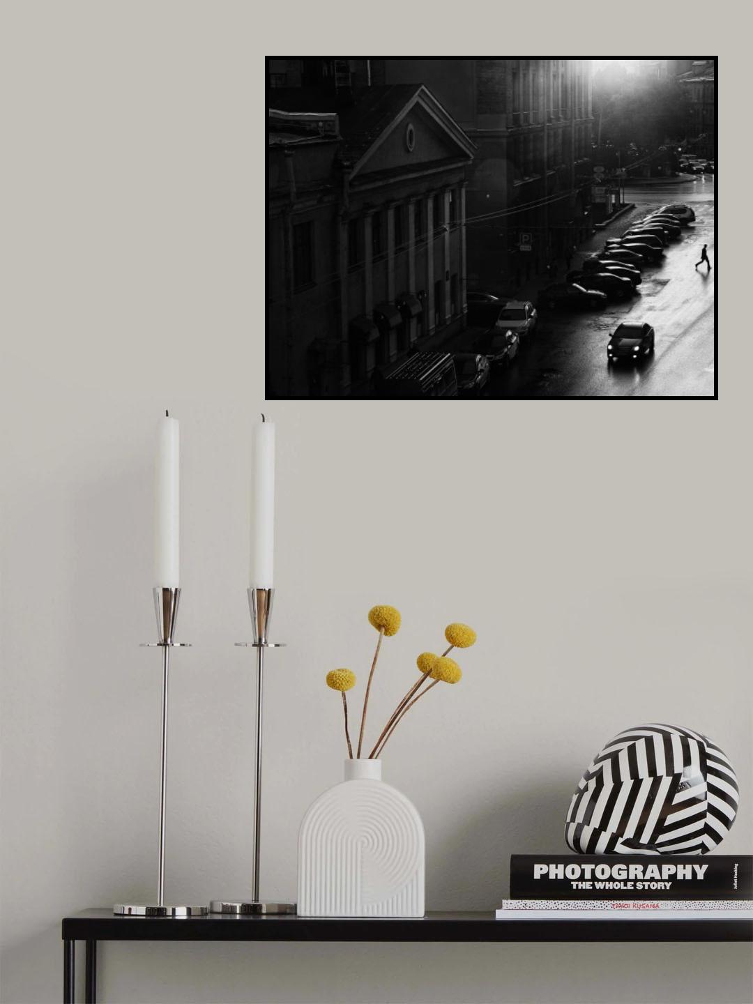 Morning Mist Poster och Canvastavla