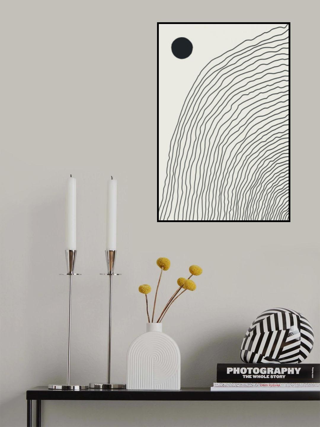 Boho Lines Series #4 Poster och Canvastavla