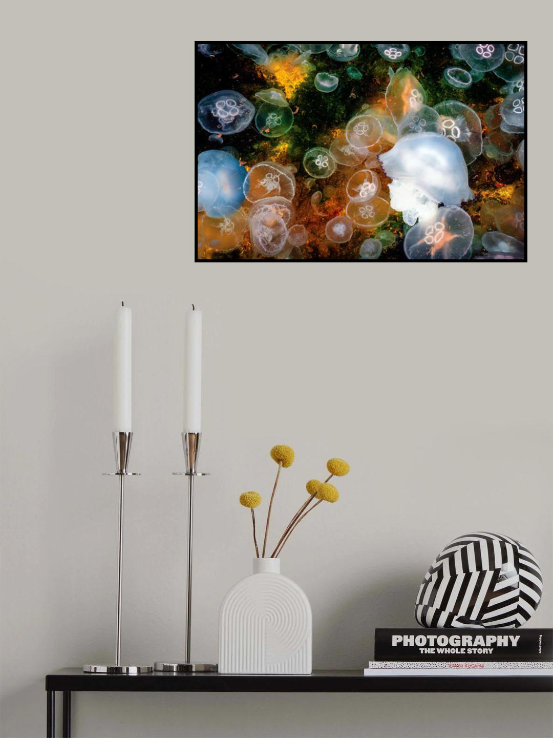 JellyWorld Poster och Canvastavla