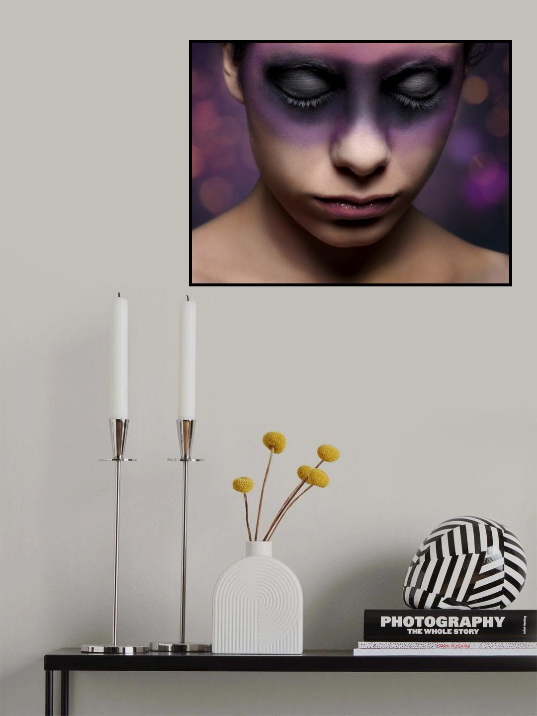 Dark beauty Poster och Canvastavla