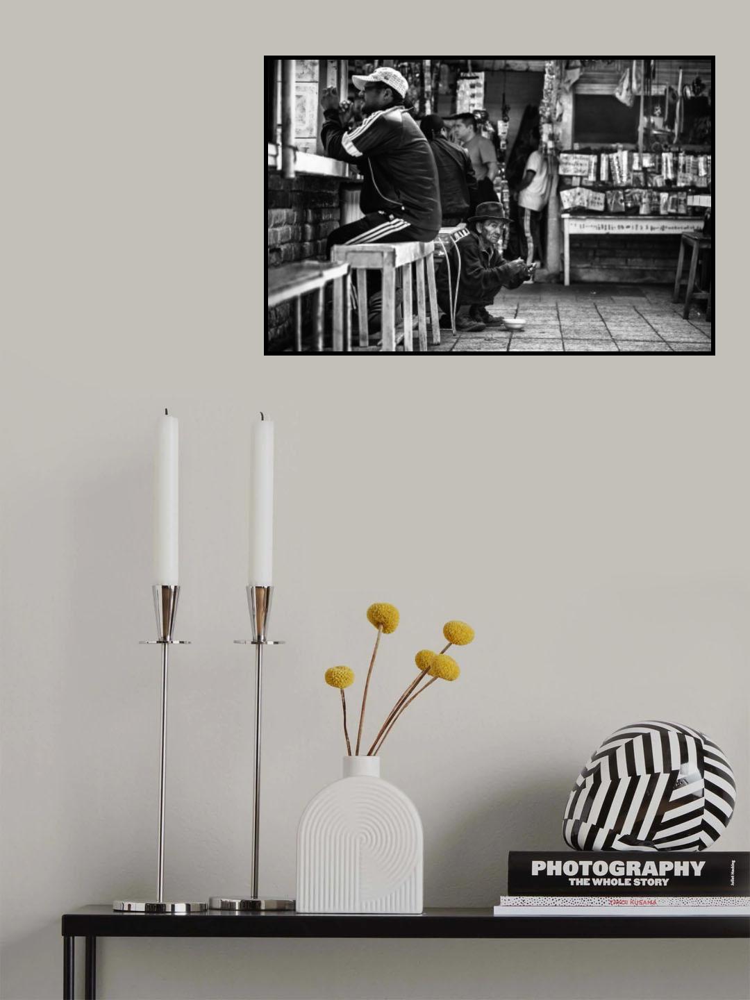 Thin Line Between Us Poster och Canvastavla