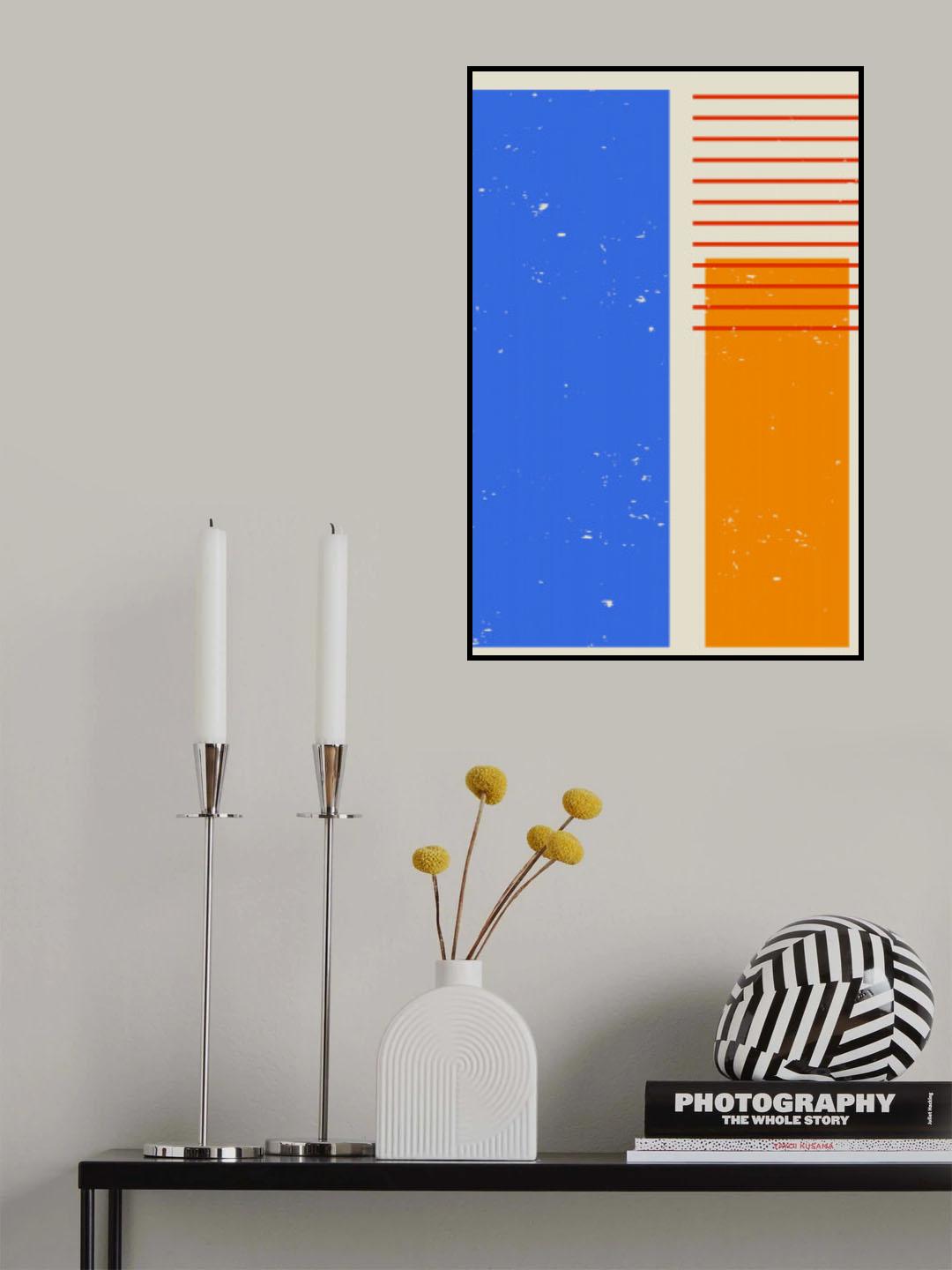 Vibrant Minimal Series #2 Poster och Canvastavla