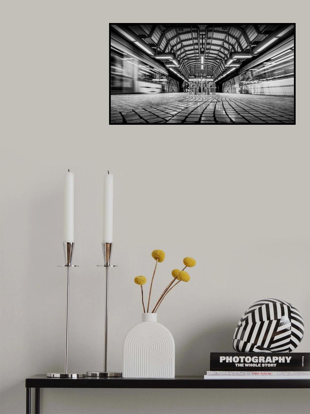 ... subway station Poster och Canvastavla