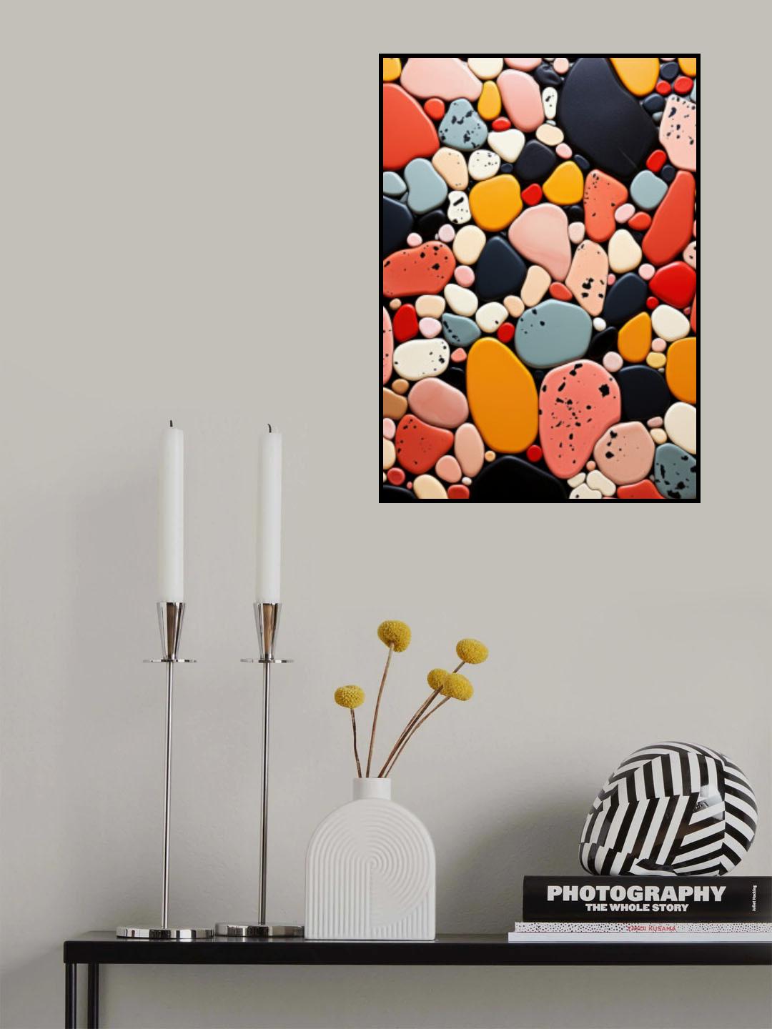Terrazo pattern art 2 Poster och Canvastavla