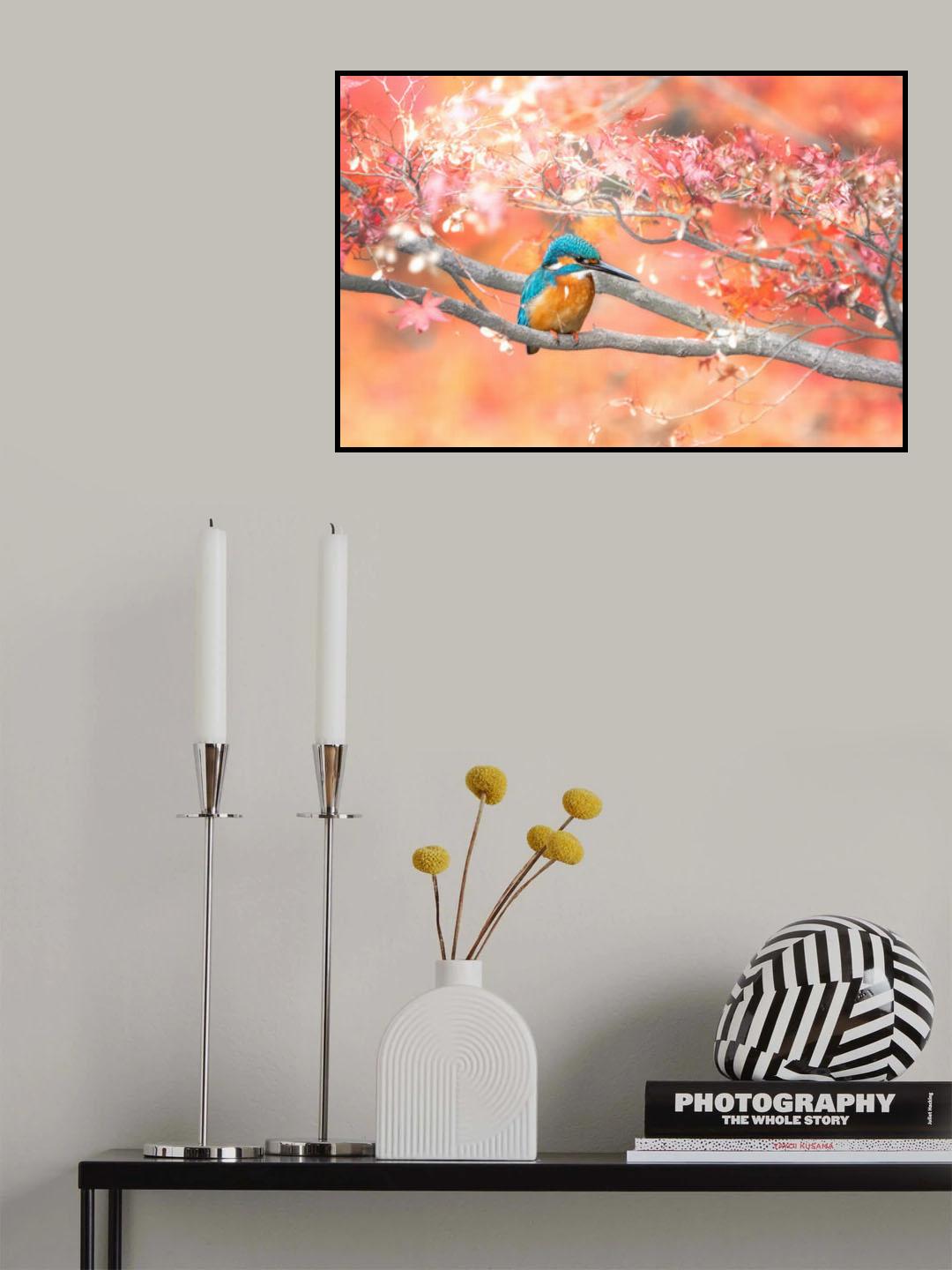 Under the autumn leaves Poster och Canvastavla
