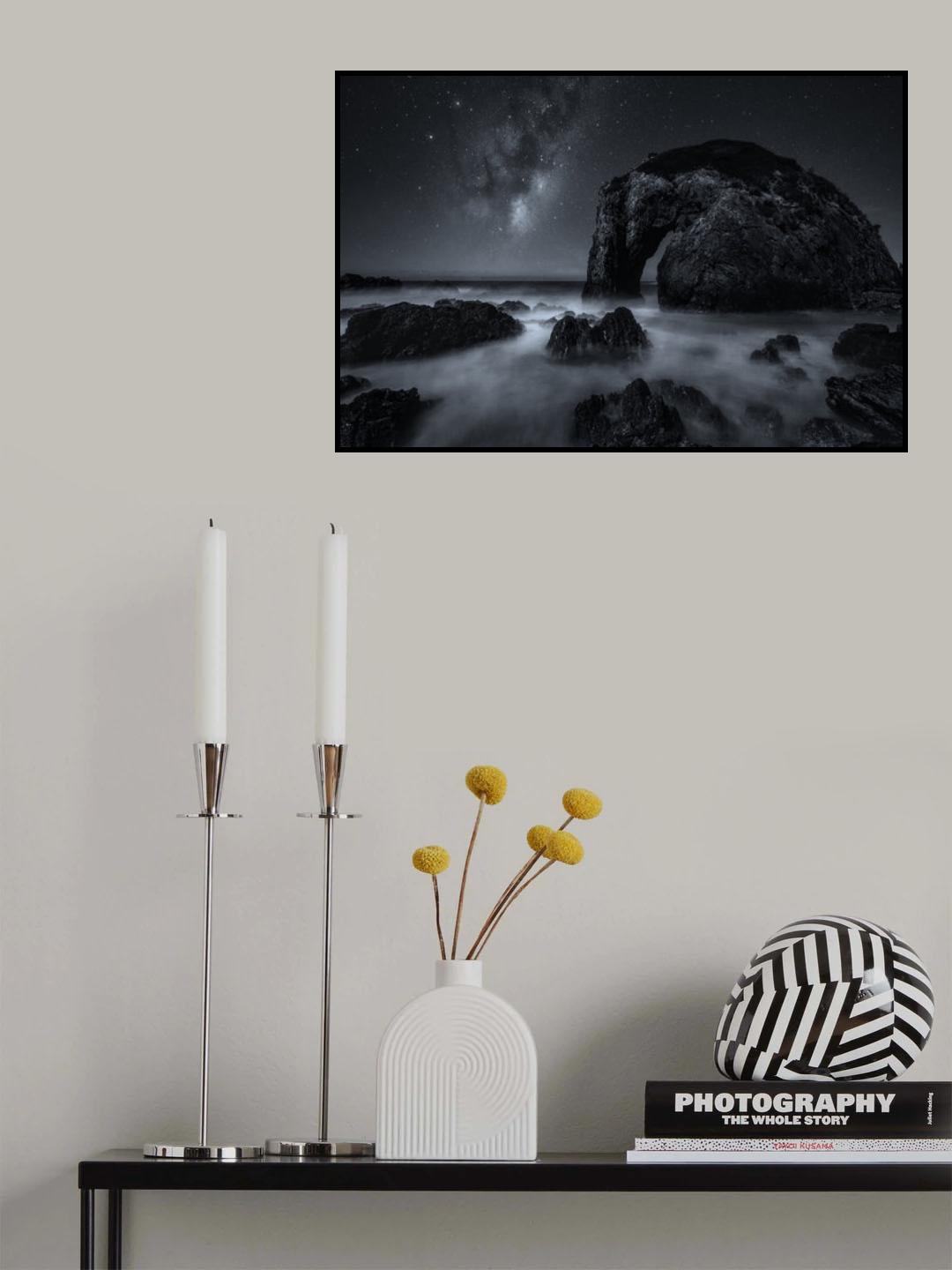 The Horse at Night Poster och Canvastavla