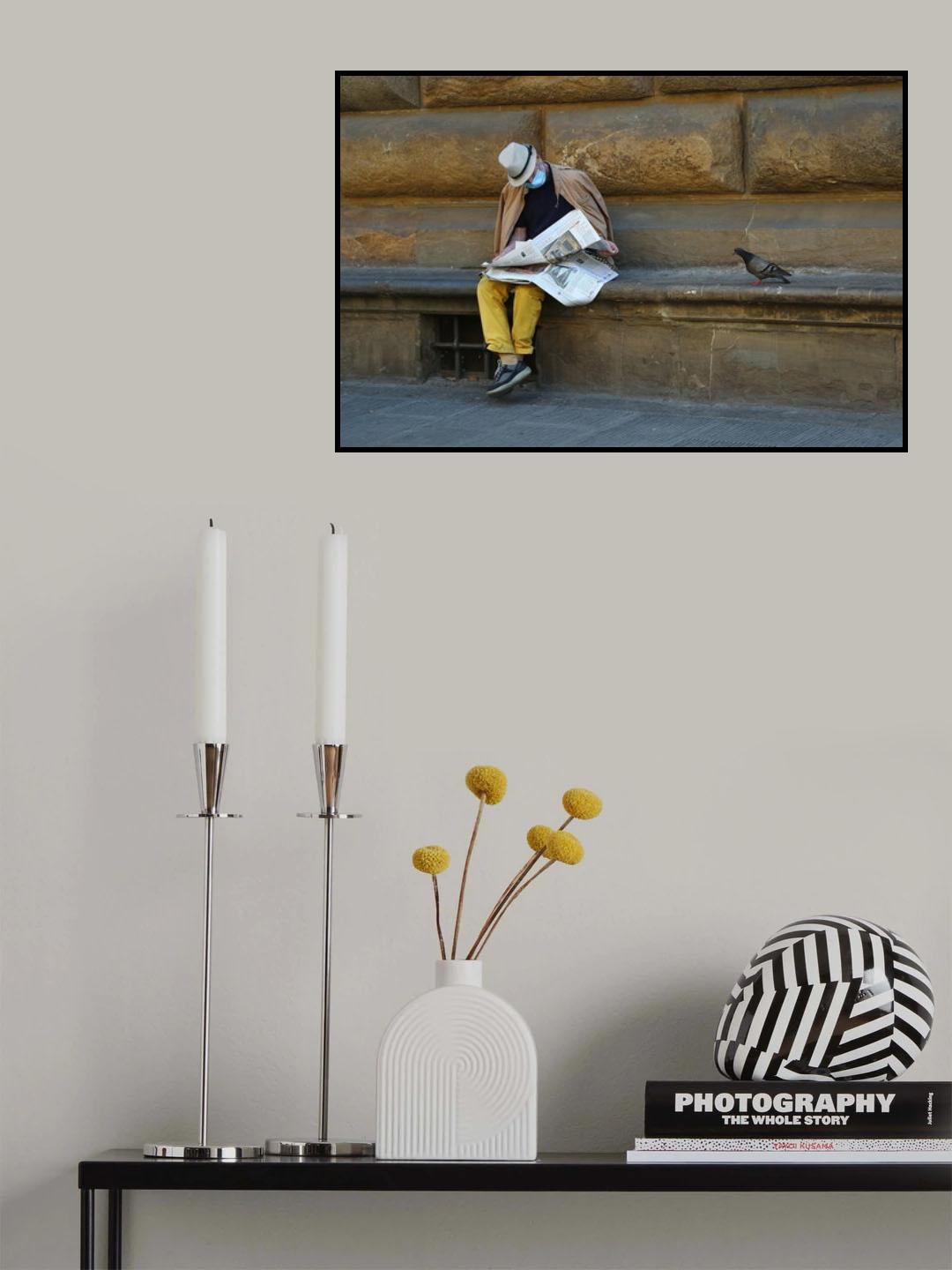 " Social Distancing" Poster och Canvastavla