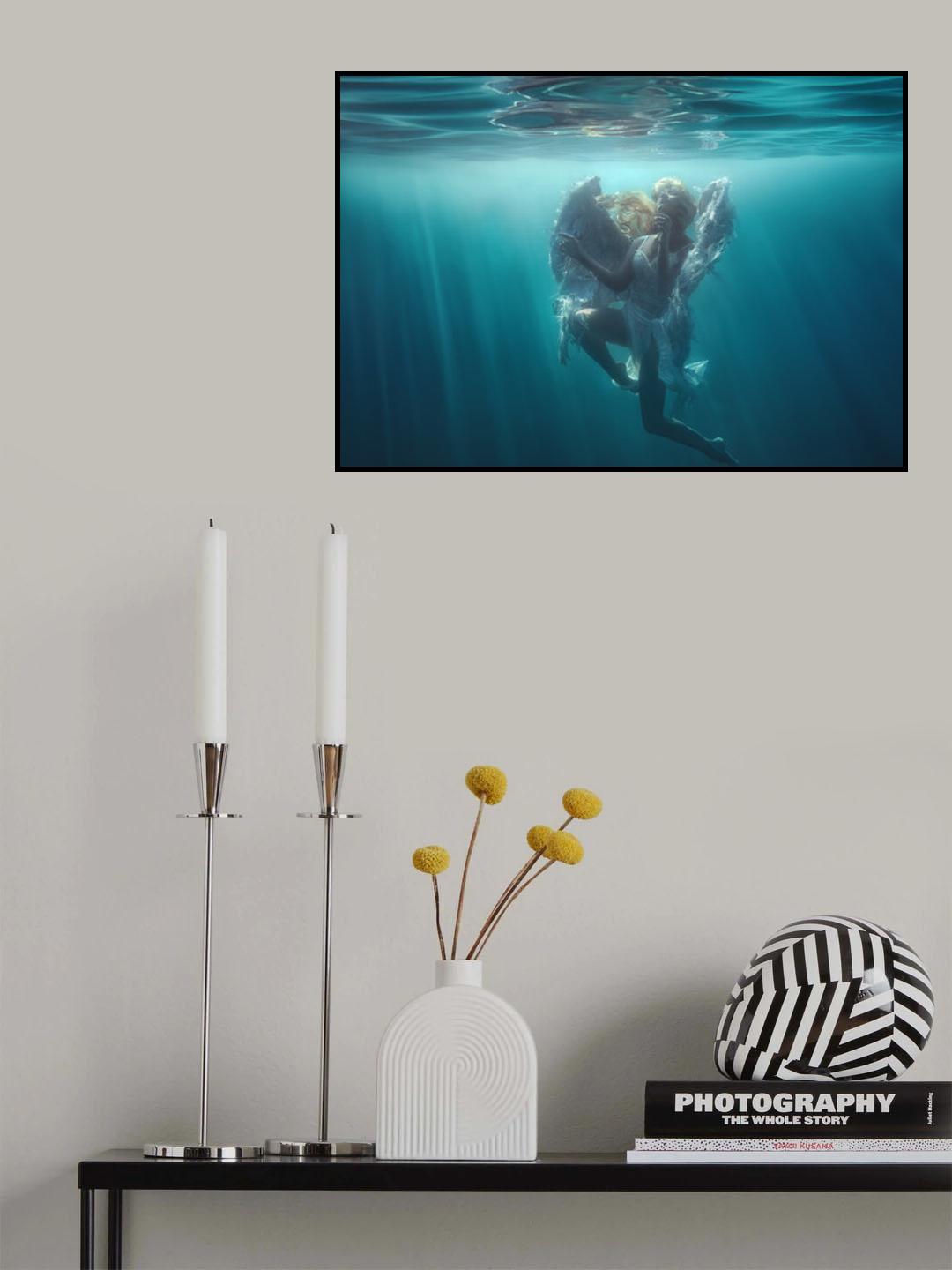 POSEIDON ANGEL Poster och Canvastavla