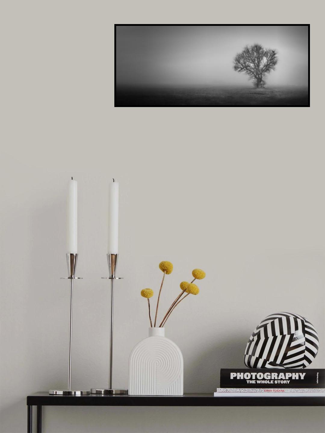 In the fog and in the middle of the fields Poster och Canvastavla