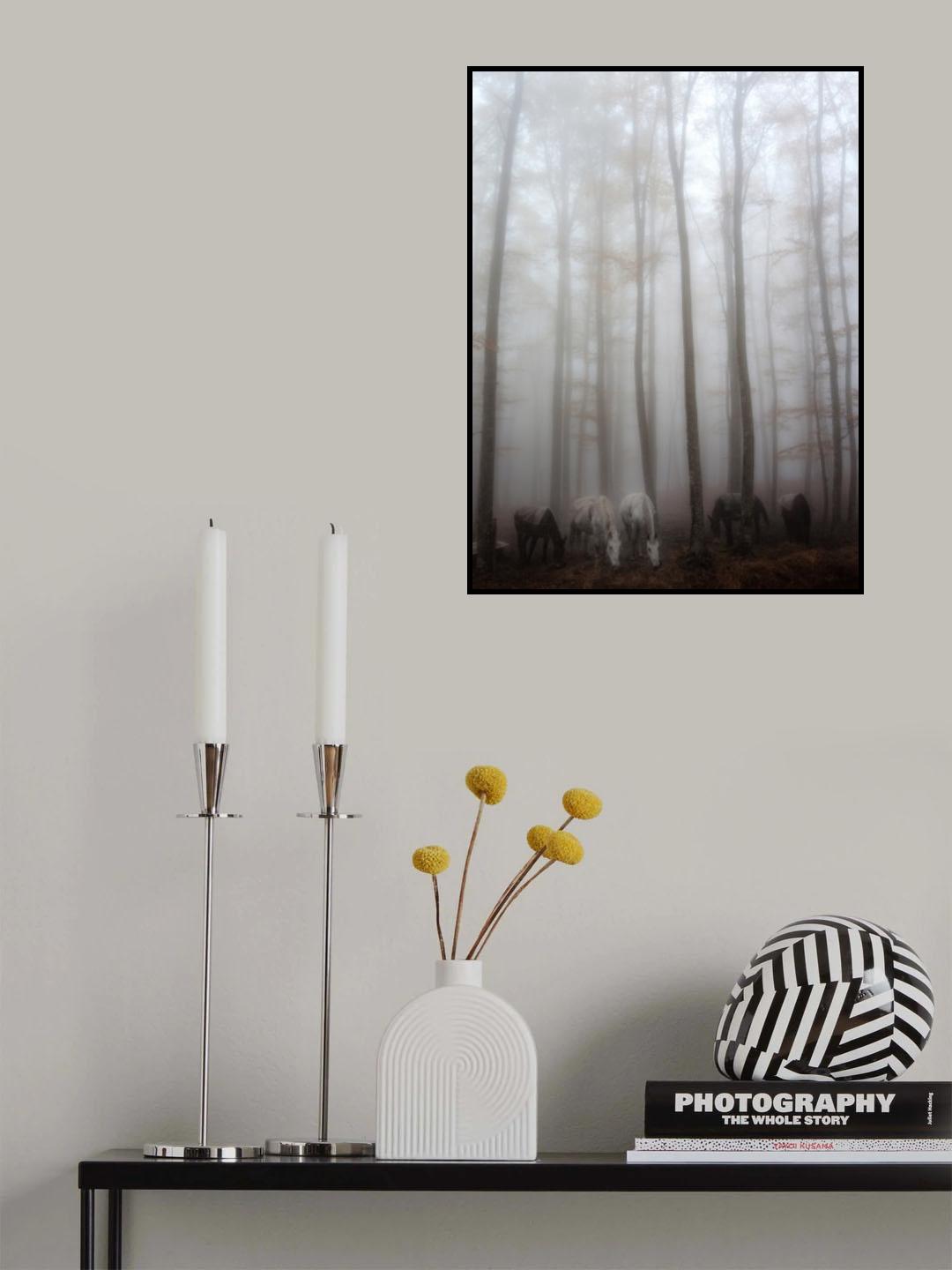 Fog Poster och Canvastavla