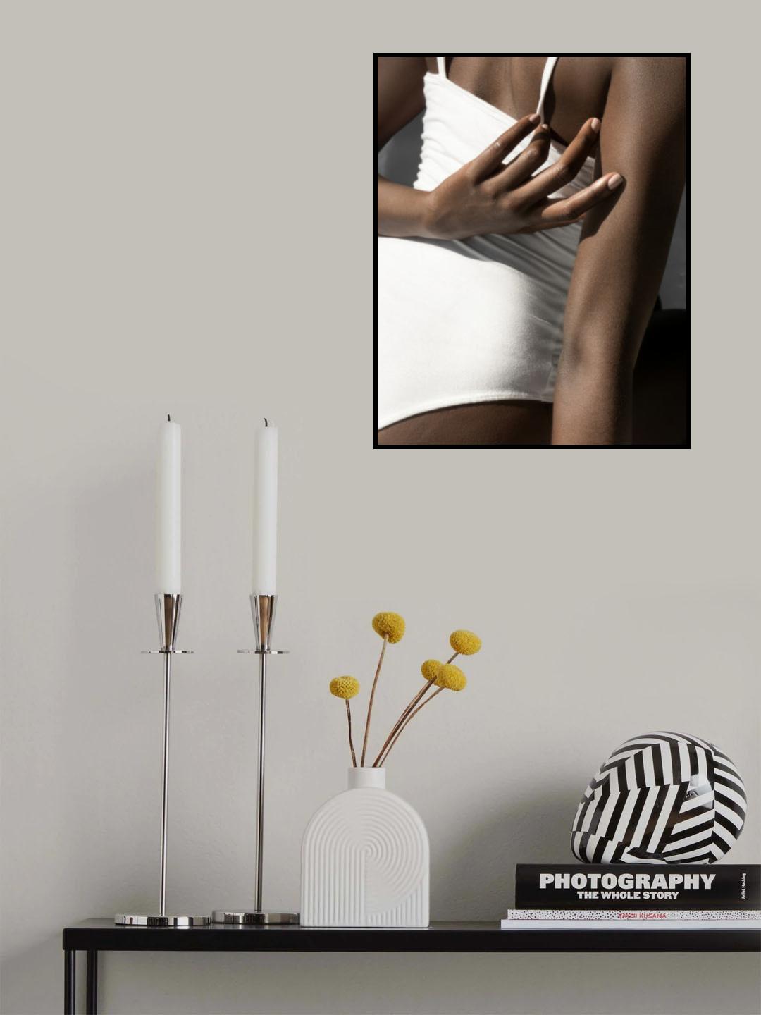 Hand Caress Poster och Canvastavla