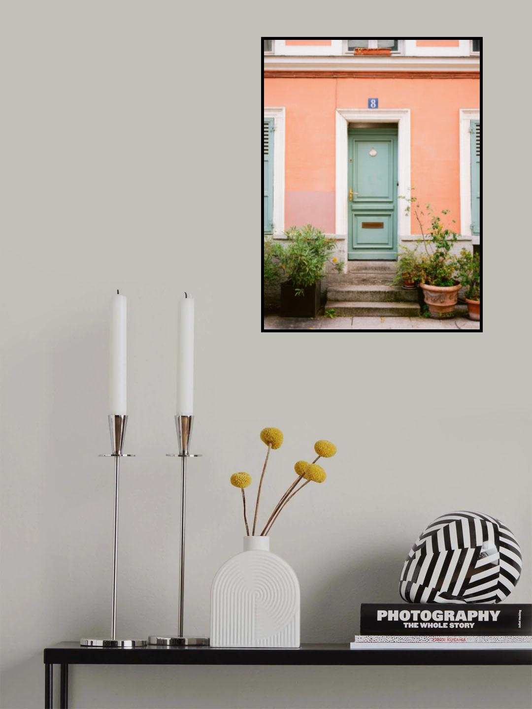 Rue de Cremieux number 8 - Paris Poster och Canvastavla