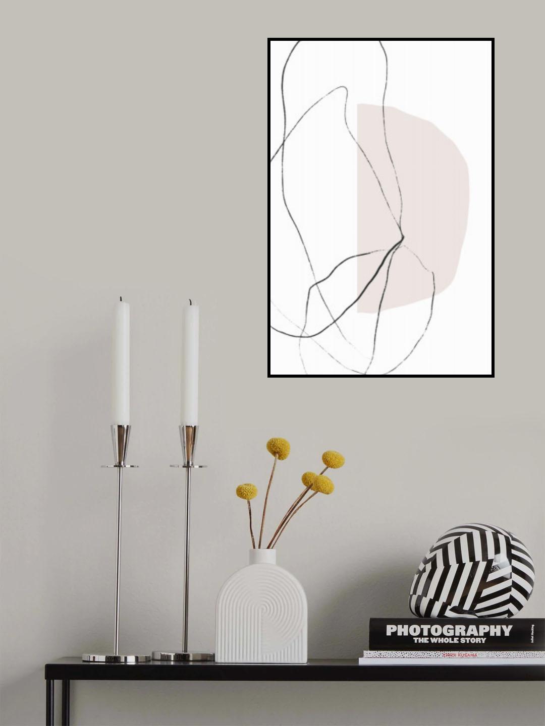 Fragile Lines Poster och Canvastavla