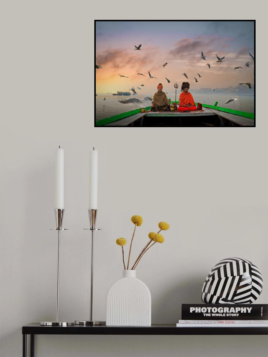 Mondfulness Poster och Canvastavla