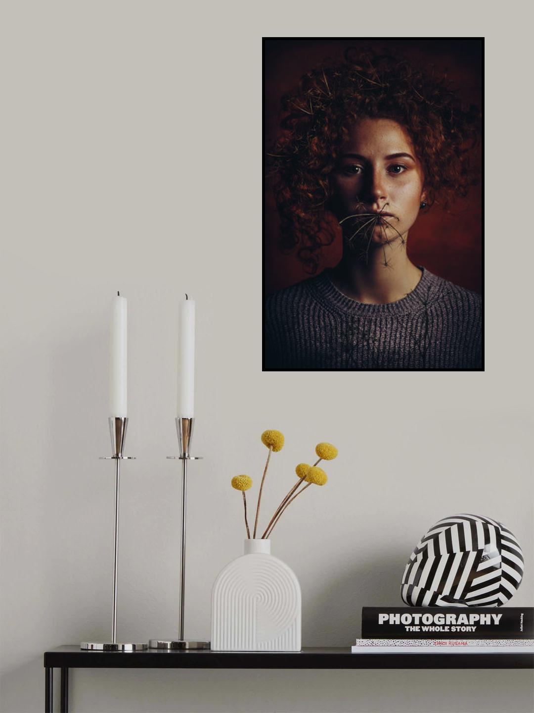 Redhead passion Poster och Canvastavla