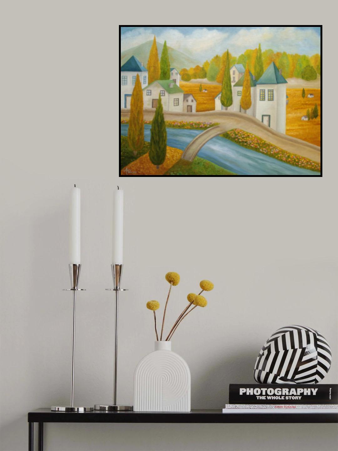 Gone Are the Dark Clouds Poster och Canvastavla