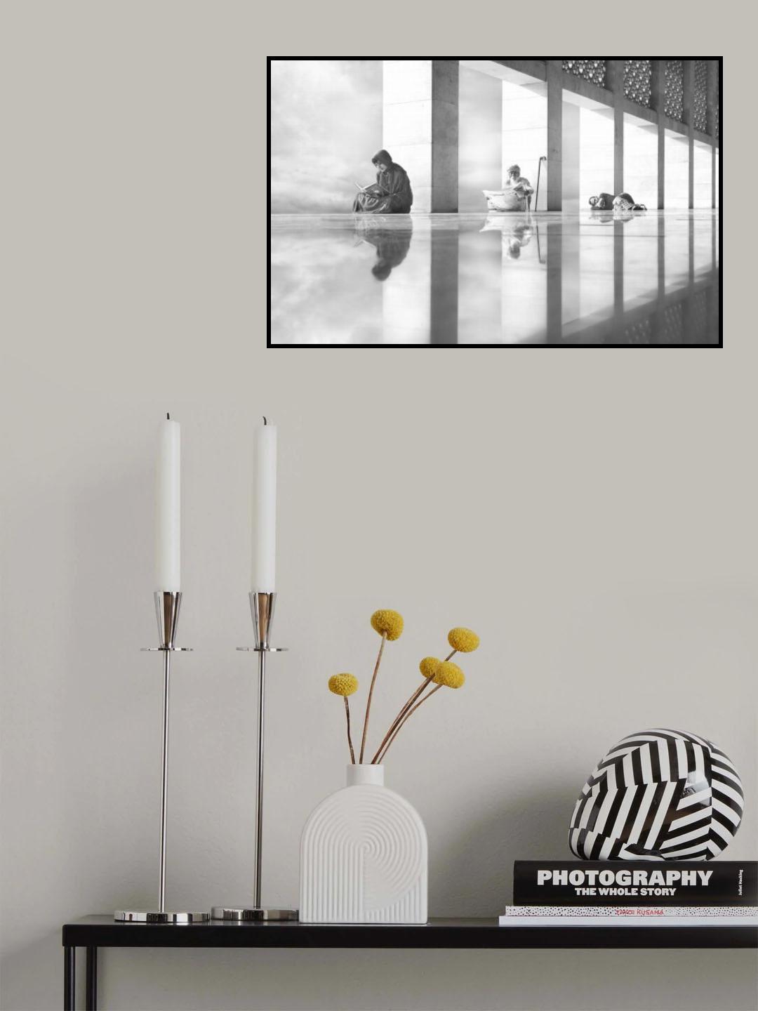 praying, reading and sleeping Poster och Canvastavla