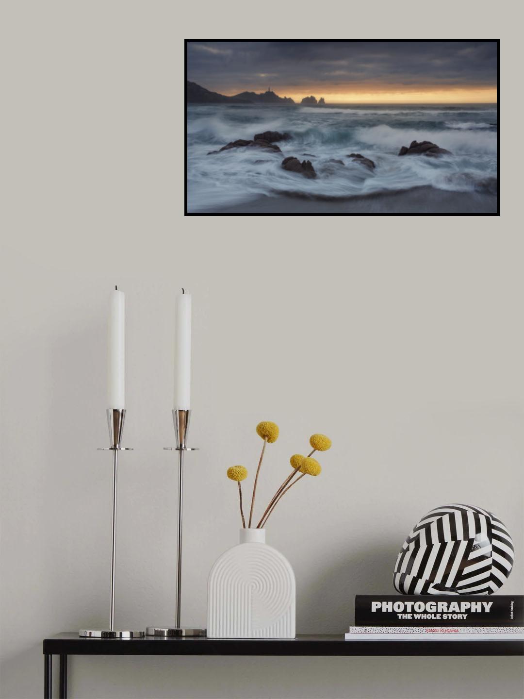 Costa de Morte Poster och Canvastavla
