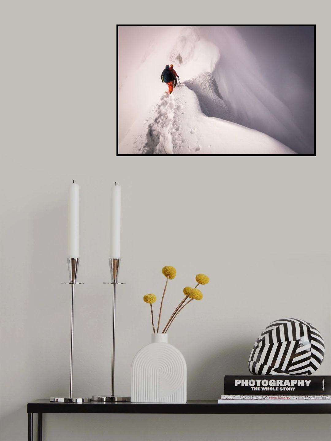 White hell. Poster och Canvastavla