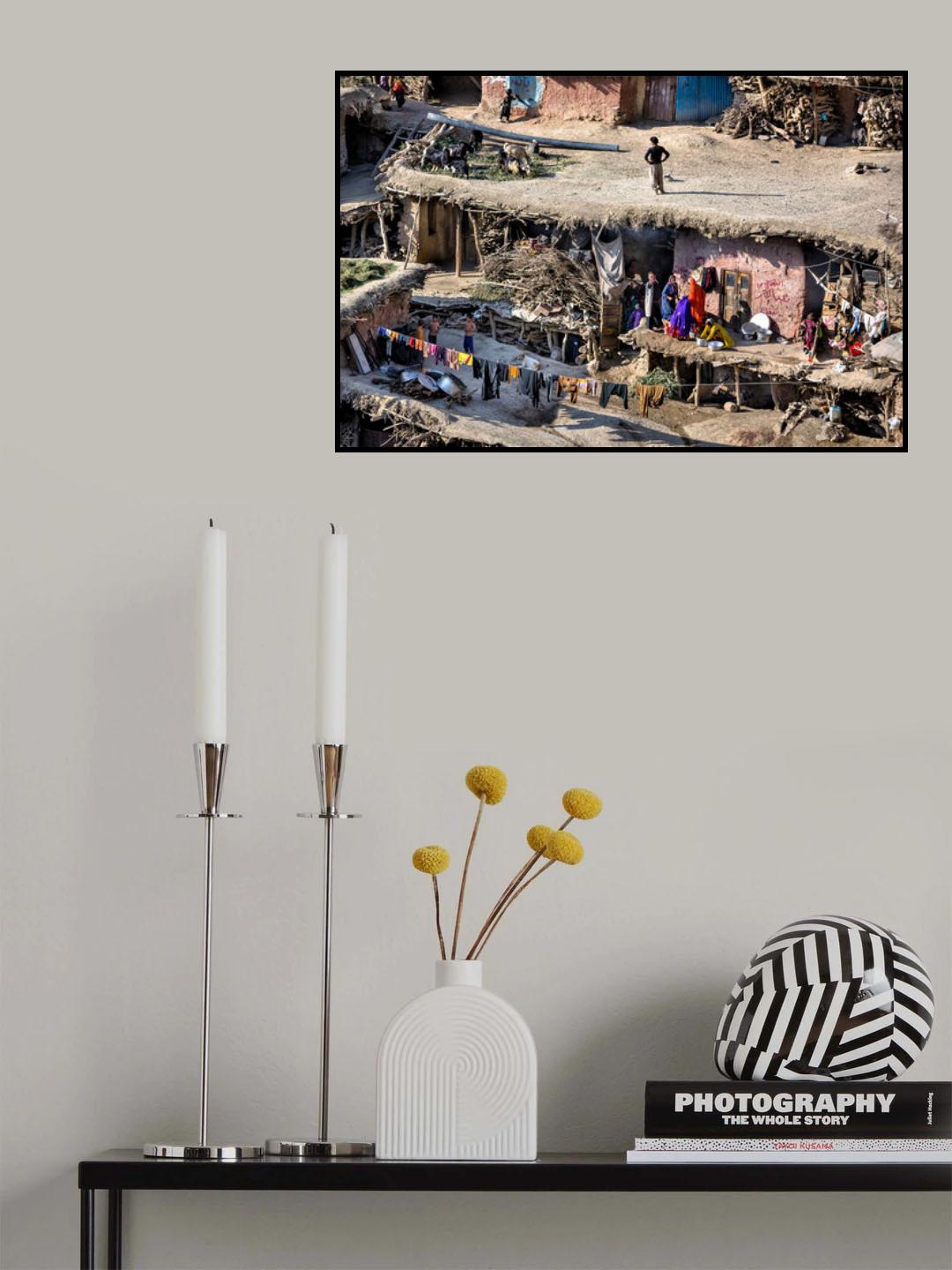 Living on two floors Poster och Canvastavla