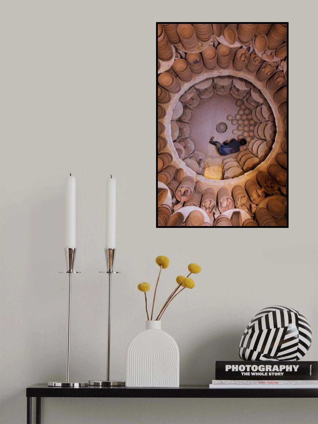 Pottery Furnace Poster och Canvastavla