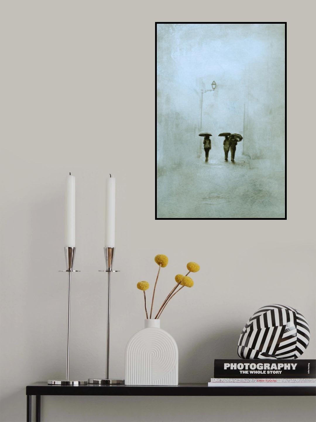 Walk in the alley Poster och Canvastavla